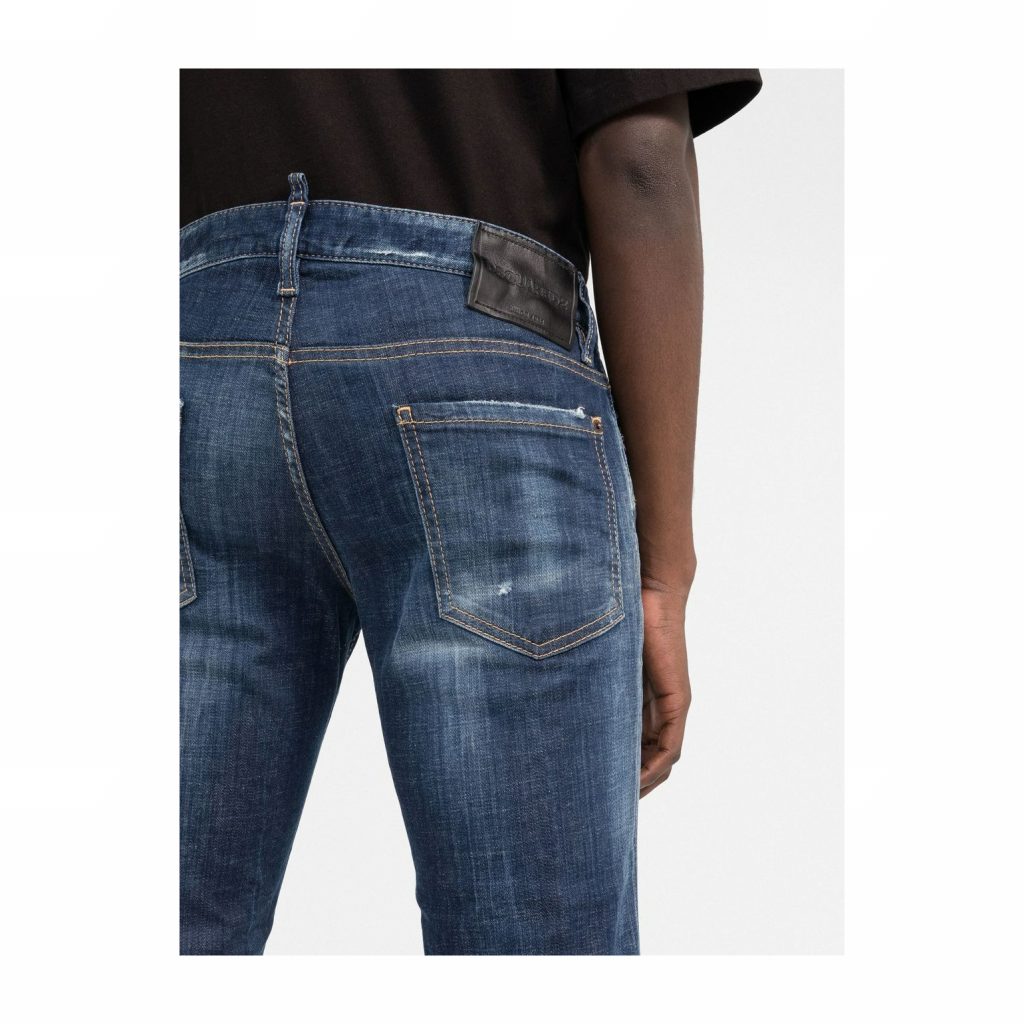 DSQUARED2 Denim Jeans featuring logo-patch available at Lestyle Boutique Melbourne