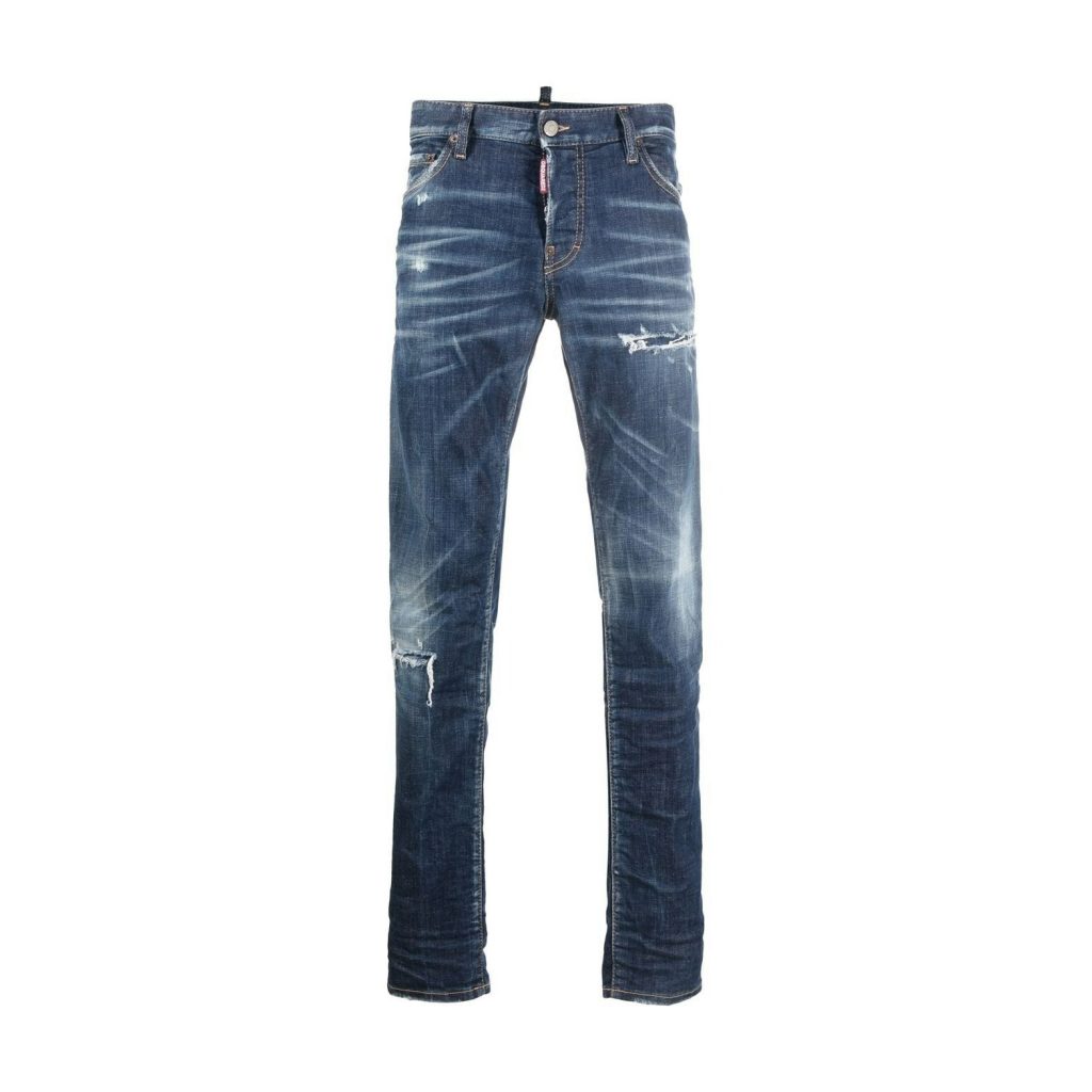 DSQUARED2 Denim Jeans featuring logo-patch available at Lestyle Boutique Melbourne