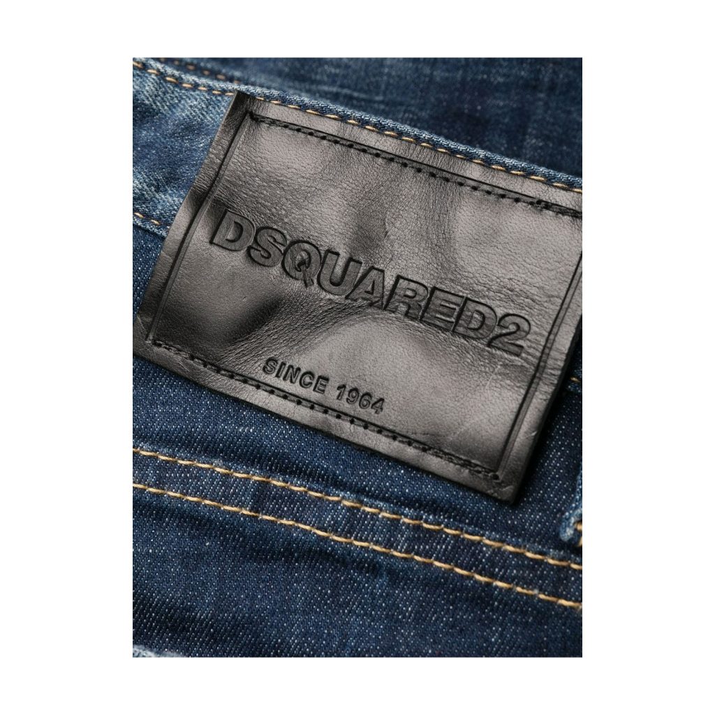 DSQUARED2 Denim Jeans featuring logo-patch available at Lestyle Boutique Melbourne