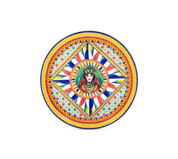 Dolce & Gabbana plate featuring vibrant print and intricate design, available at Lestyle Boutique Melbourne