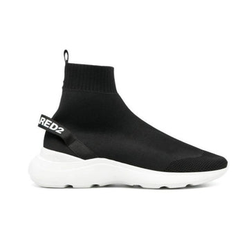 DSQUARED2 FLY HIGH-TOP SOCK SNEAKERS featuring slip-on style available at Lestyle Boutique Melbourne