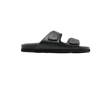 Palm Angels slides featuring logo-print design. Available at Lestyle Boutique Melbourne