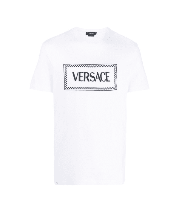 VERSACE T-SHIRT featuring logo print available at Lestyle Boutique Melbourne