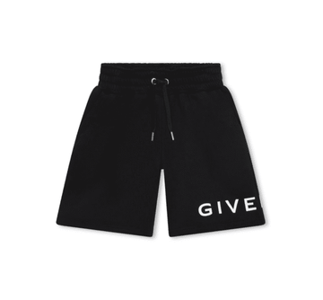 Givenchy Kids Shorts with logo print and drawstring waist, available at Lestyle Boutique Melbourne