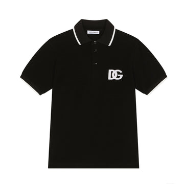 DOLCE & GABBANA POLO SHIRT featuring DG logo embroidery available at Lestyle Boutique Melbourne