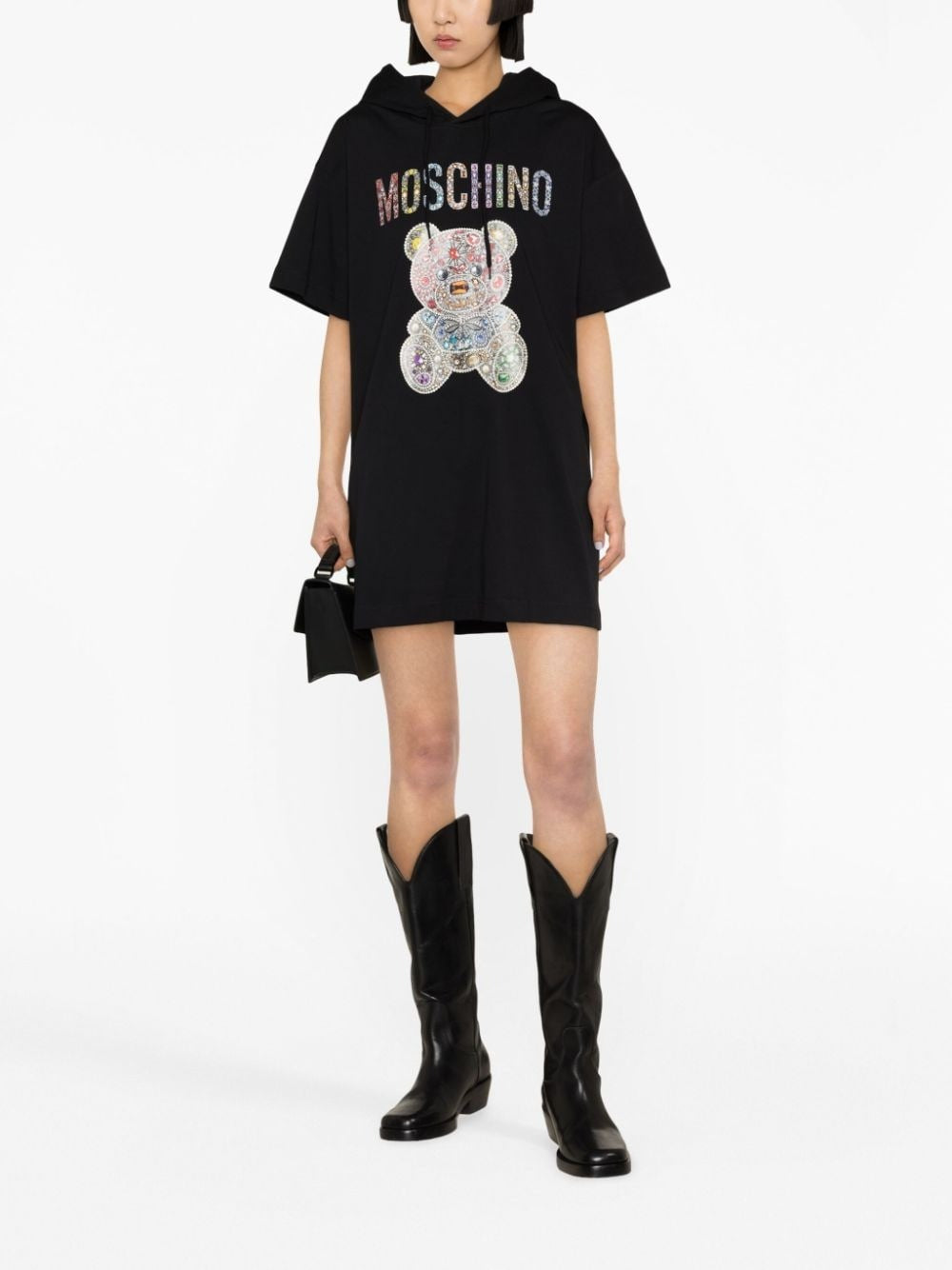 MOSCHINO 连帽连衣裙