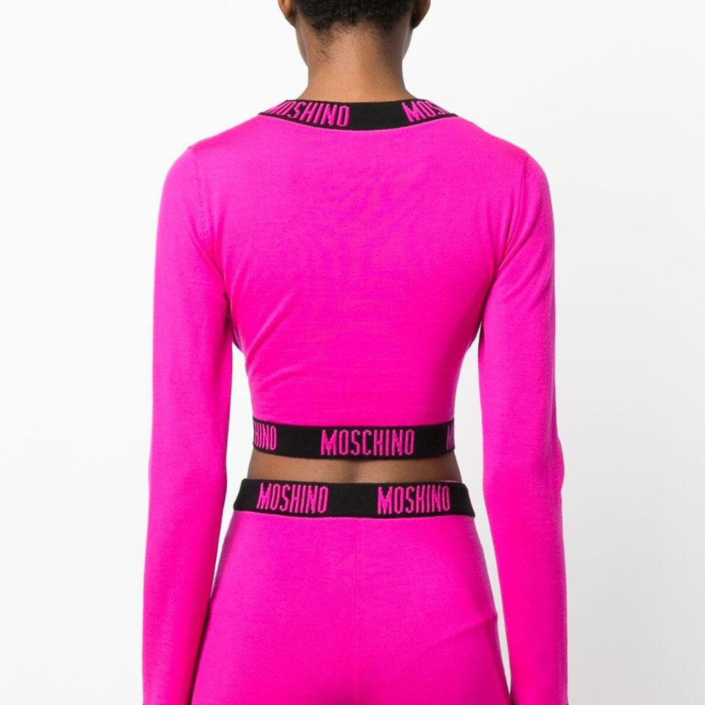 MOSCHINO CROPPED TOP
