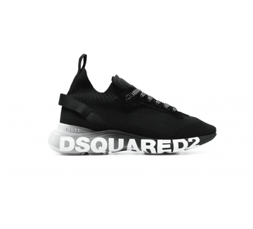 DSQUARED2 SNEAKERS featuring logo-print low-top design available at Lestyle Boutique Melbourne