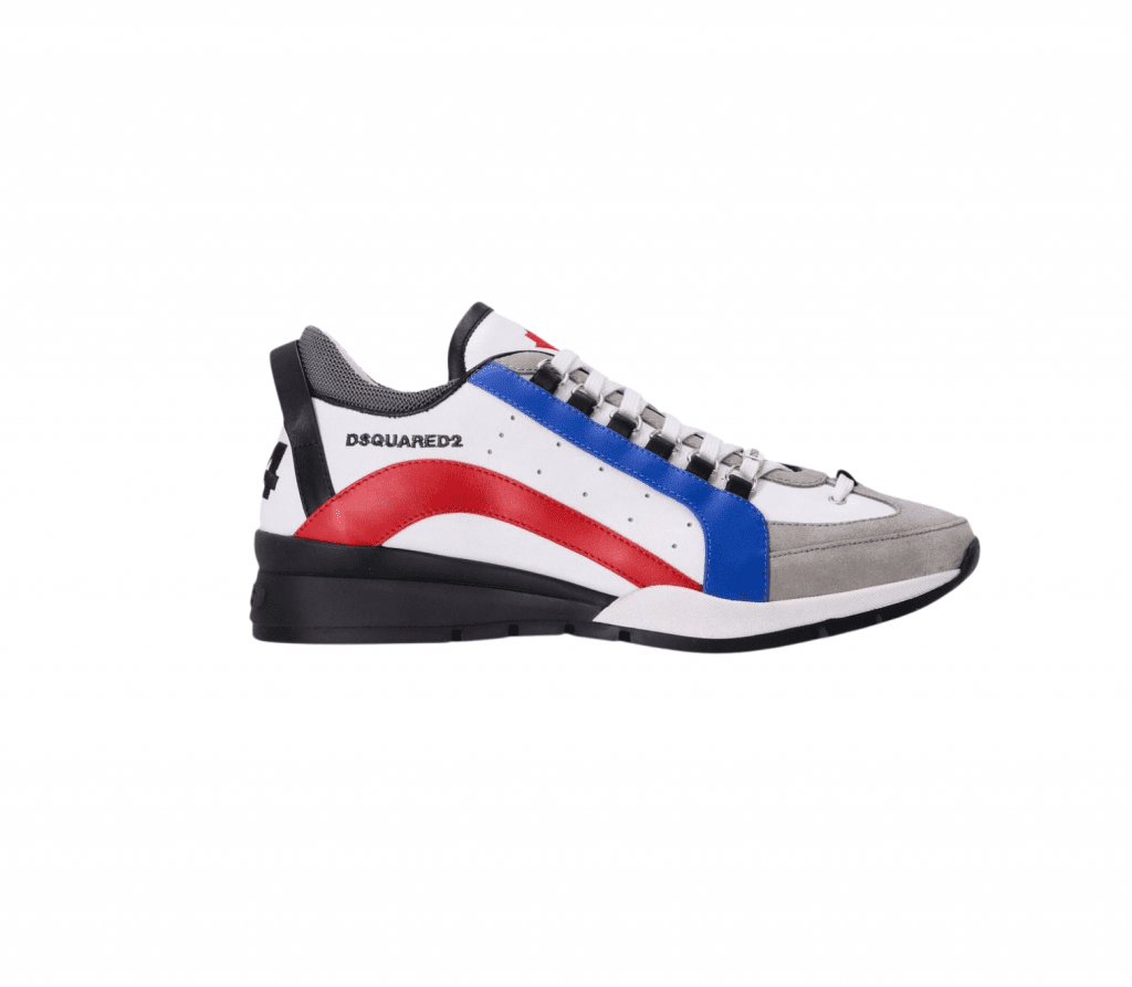 DSQUARED2 SNEAKERS featuring logo-embroidered panelled design available at Lestyle Boutique Melbourne