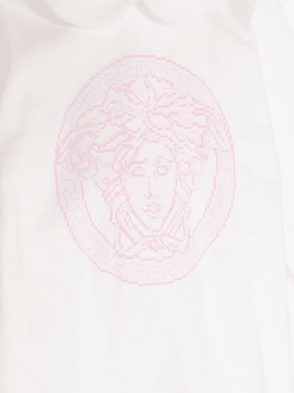 Versace kids set featuring Medusa head cotton for infants, available at Lestyle Boutique Melbourne