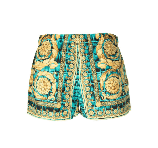 VERSACE SHORTS featuring BAROCCODILE pattern available at Lestyle Boutique Melbourne