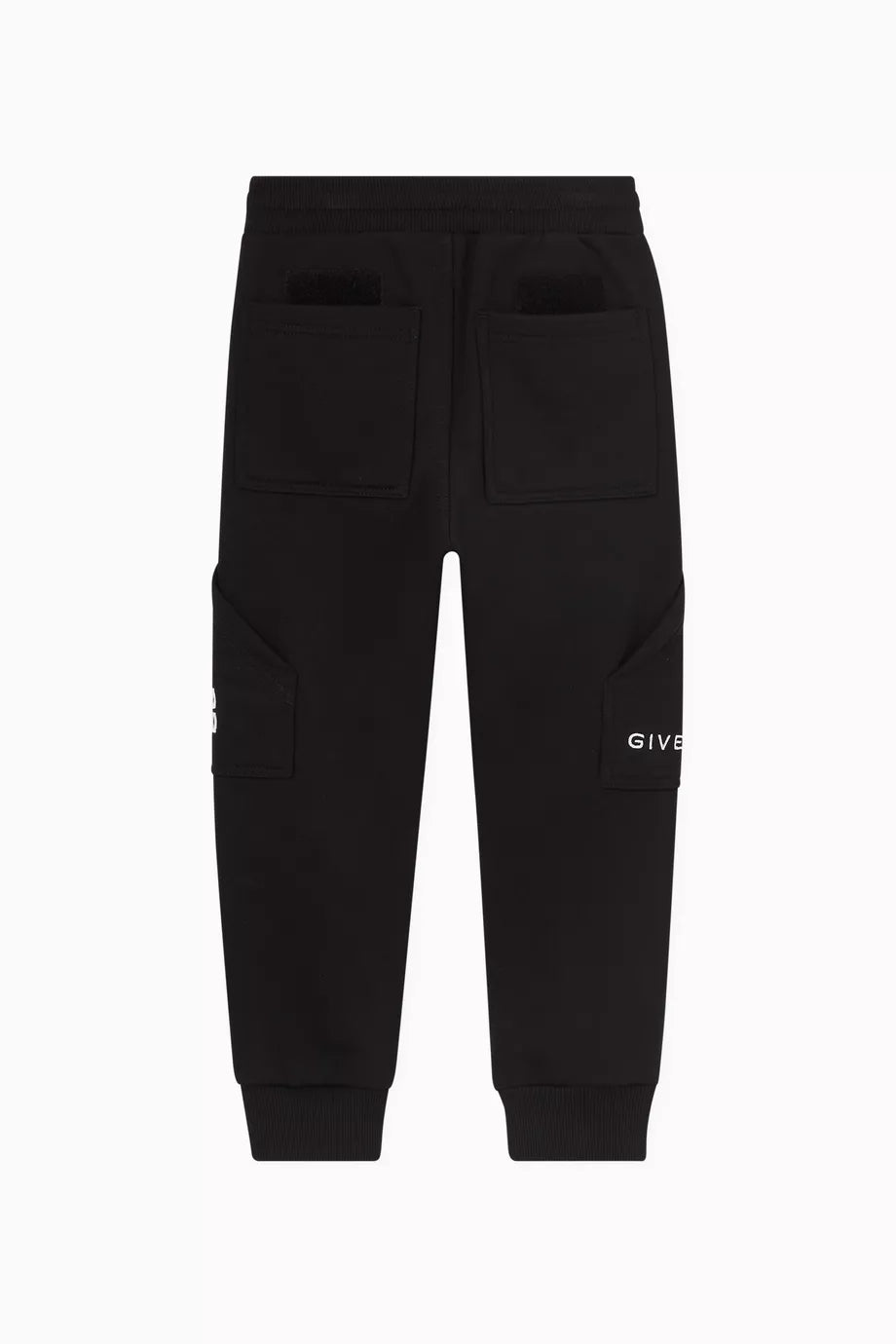 GIVENCHY PANTS KIDS featuring logo embroidery and metallic logo plates on the sides available at Lestyle Boutique Melbourne