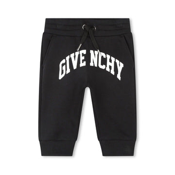 Givenchy Kids 4G-motif logo-print track pants in black, available at Lestyle Boutique Melbourne.