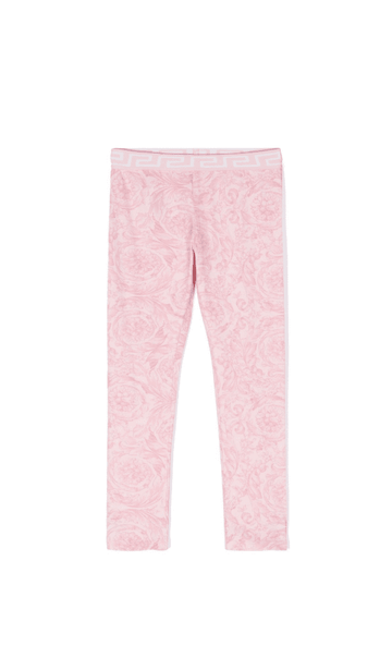 VERSACE KIDS LEGGINGS featuring Barocco-print stretch-cotton available at Lestyle Boutique Melbourne