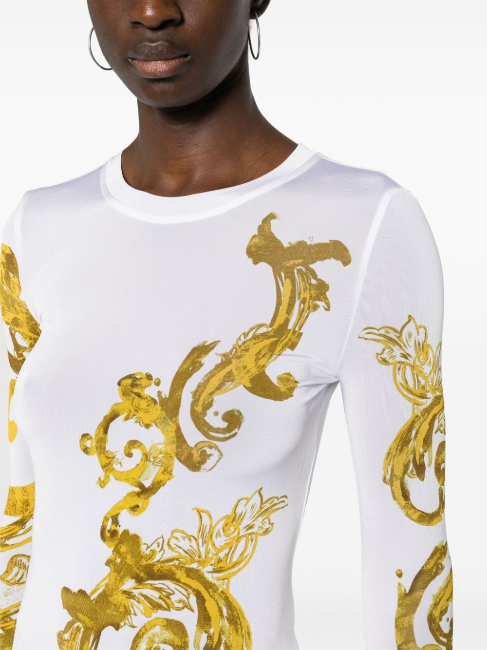 VERSACE JEANS CUTURE 中长连衣裙