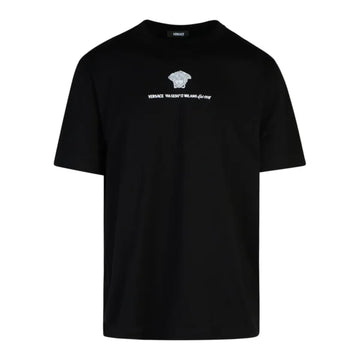 VERSACE T-SHIRT featuring logo-embroidered Medusa available at Lestyle Boutique Melbourne