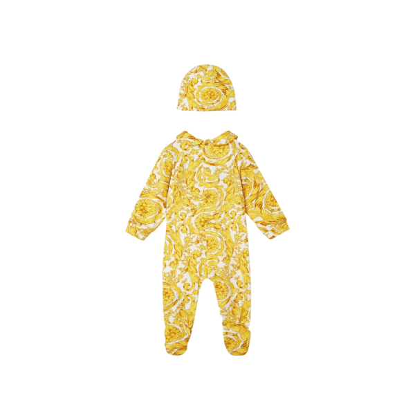 VERSACE KIDS PAJAMAS featuring Barocco print available at Lestyle Boutique Melbourne