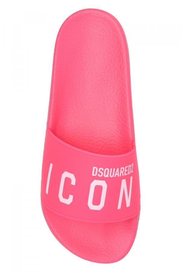 DSQUARED2 Slides with logo detail, perfect for casual wear, available at Lestyle Boutique Melbourne