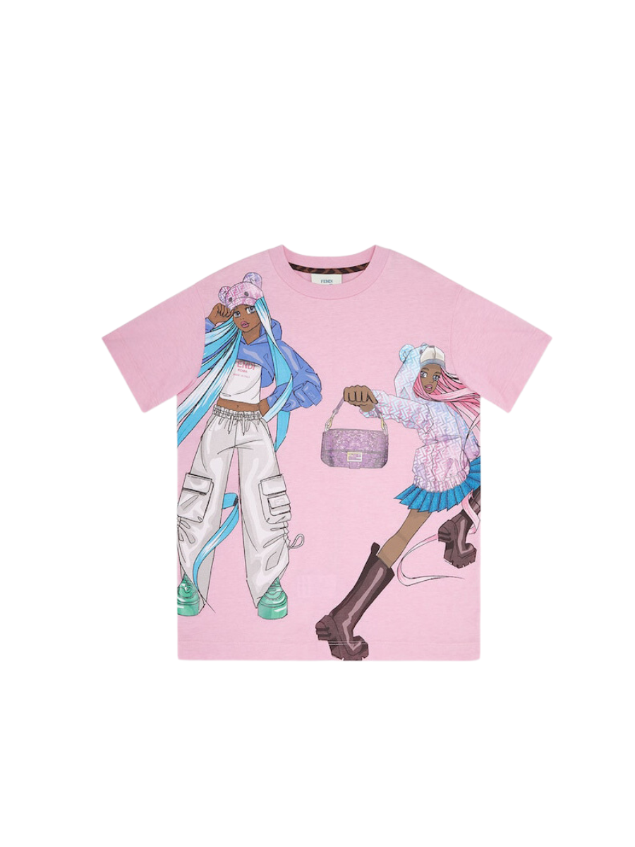 芬迪童装T恤