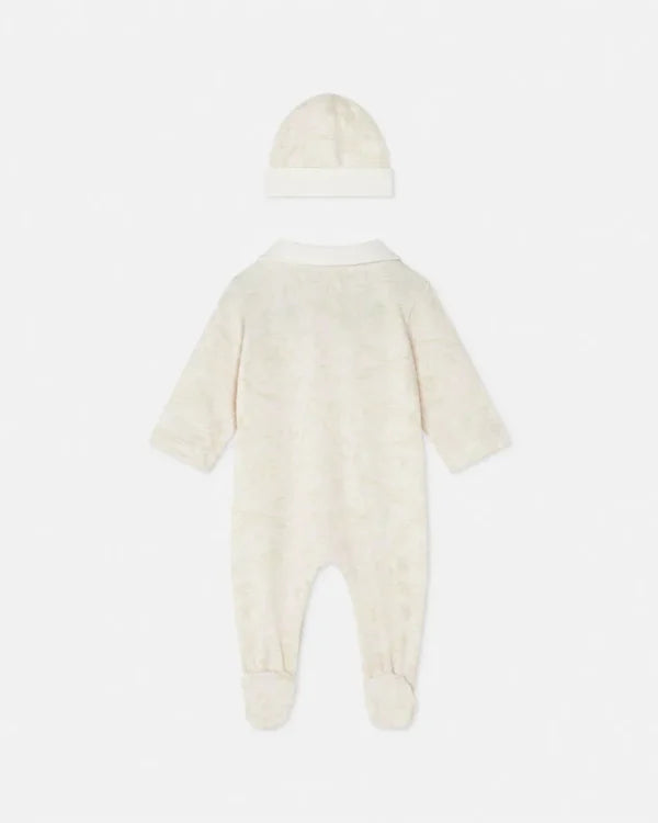 VERSACE KIDS JUMPSUIT SET featuring white print available at Lestyle Boutique Melbourne