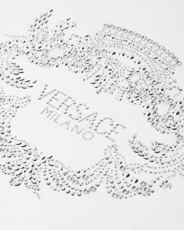 VERSACE KIDS T-SHIRT featuring crystal embellishments available at Lestyle Boutique Melbourne