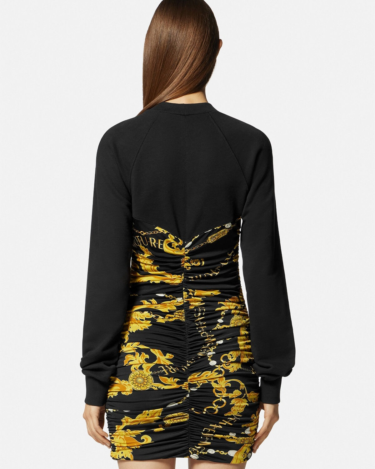 VERSACE JEANS COUTUR 迷你连衣裙