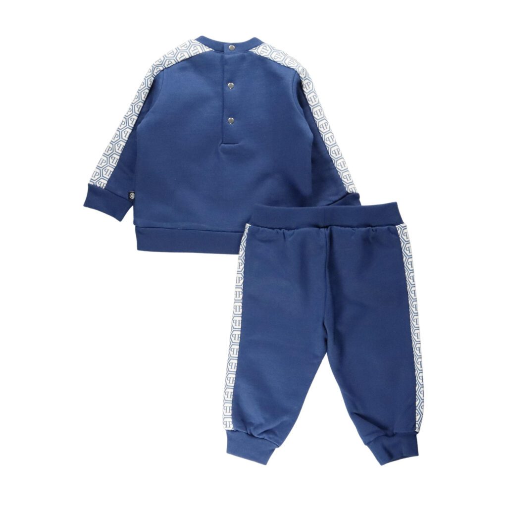 PHILIPP PLEIN TRACKSUIT featuring logo-tape two-piece for kids available at Lestyle Boutique Melbourne