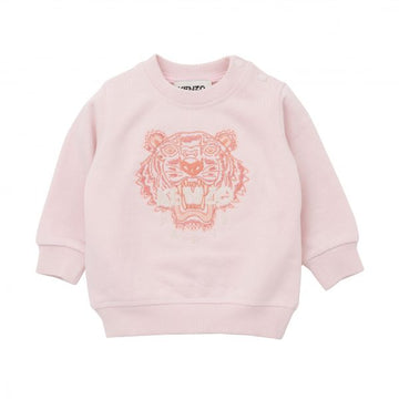 KENZO KIDS SWEATSHIRT with embroidered logo and crew neck, available at Lestyle Boutique Melbourne
