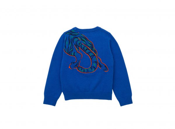 KENZO KIDS JUMPER featuring signature Tiger Head motif, available at Lestyle Boutique Melbourne