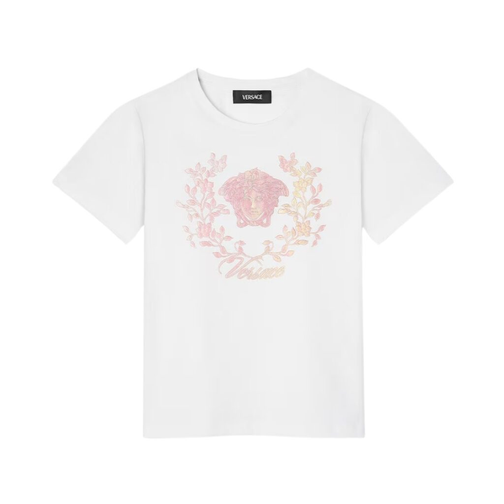 VERSACE KIDS T-SHIRT featuring Medusa crest available at Lestyle Boutique Melbourne