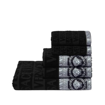 Versace towel set featuring Medusa motif available at Lestyle Boutique Melbourne