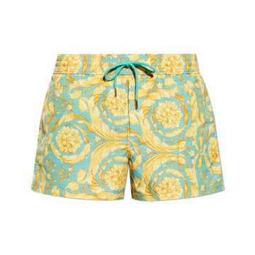 VERSACE SHORTS featuring Medusa Biggie Print Silk available at Lestyle Boutique Melbourne