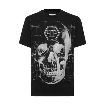 Philipp Plein round neck t-shirt with skull design, available at Lestyle Boutique Melbourne