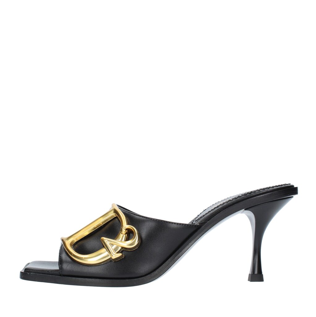 DSQUARED2 SANDALS featuring gold buckle hardware available at Lestyle Boutique Melbourne