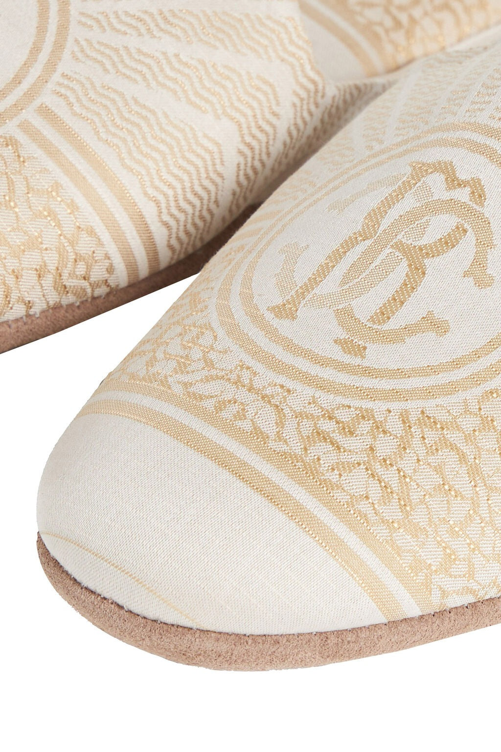 Roberto Cavalli Slippers with jacquard applications, luxury design available at Lestyle Boutique Melbourne