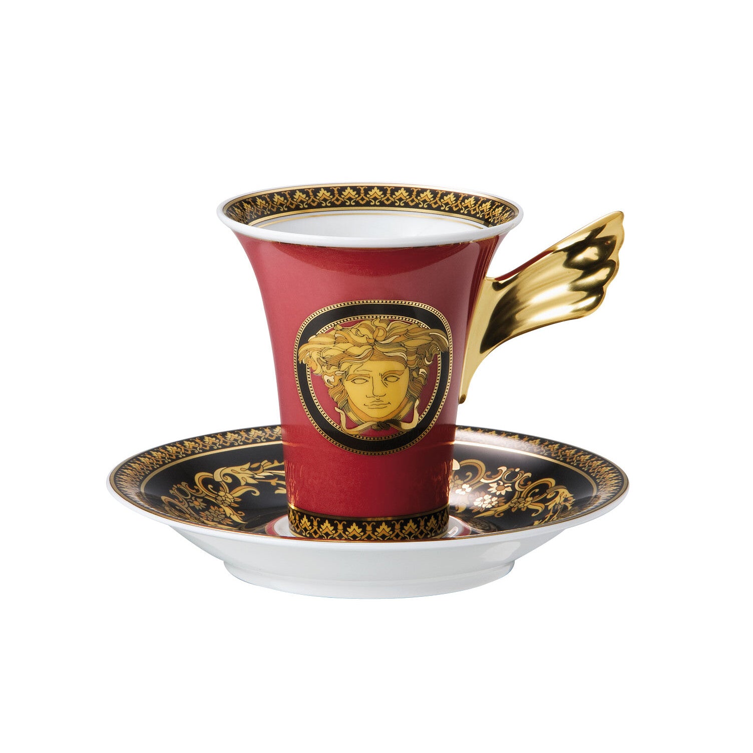 VERSACE COFFEE CUP & SAUCER