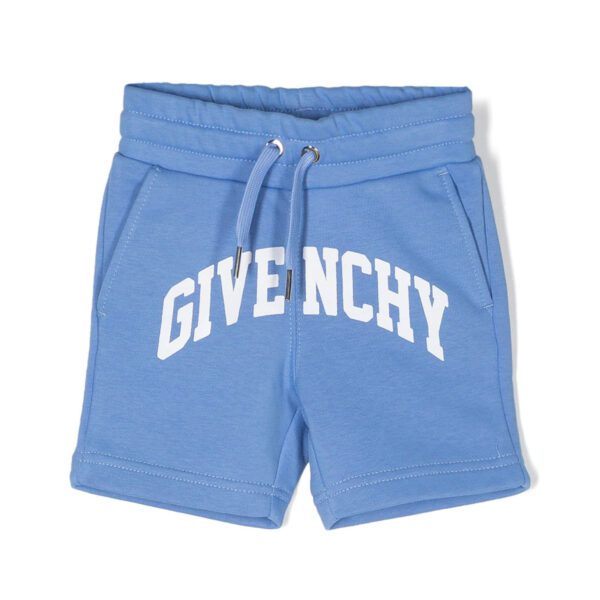 Givenchy kids shorts with logo print, crafted from cotton for comfort, available at Lestyle Boutique Melbourne