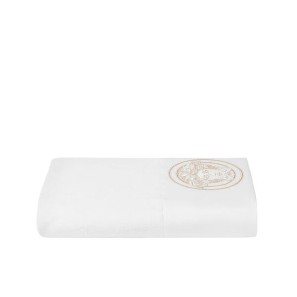 Versace towel featuring Medusa embroidery available at Lestyle Boutique Melbourne