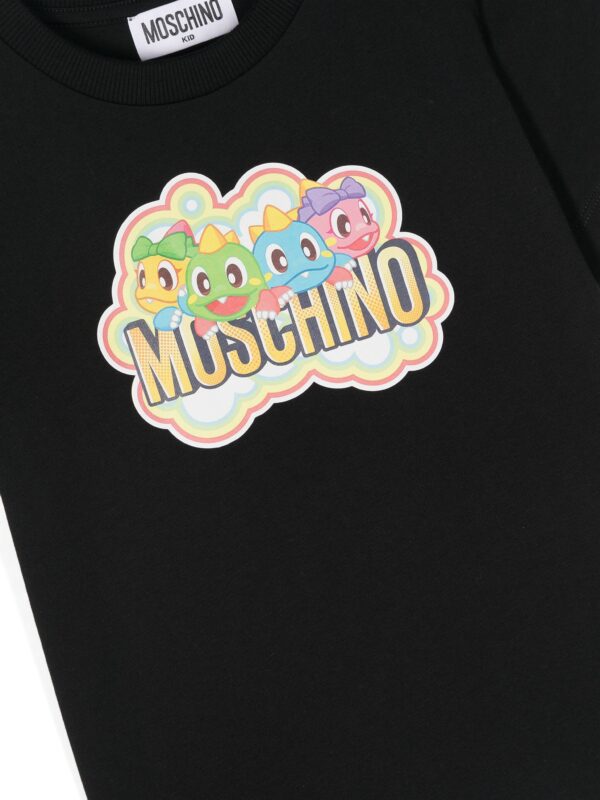 Moschino Kids T-Shirt with cartoon print, perfect for casual wear, available at Lestyle Boutique Melbourne