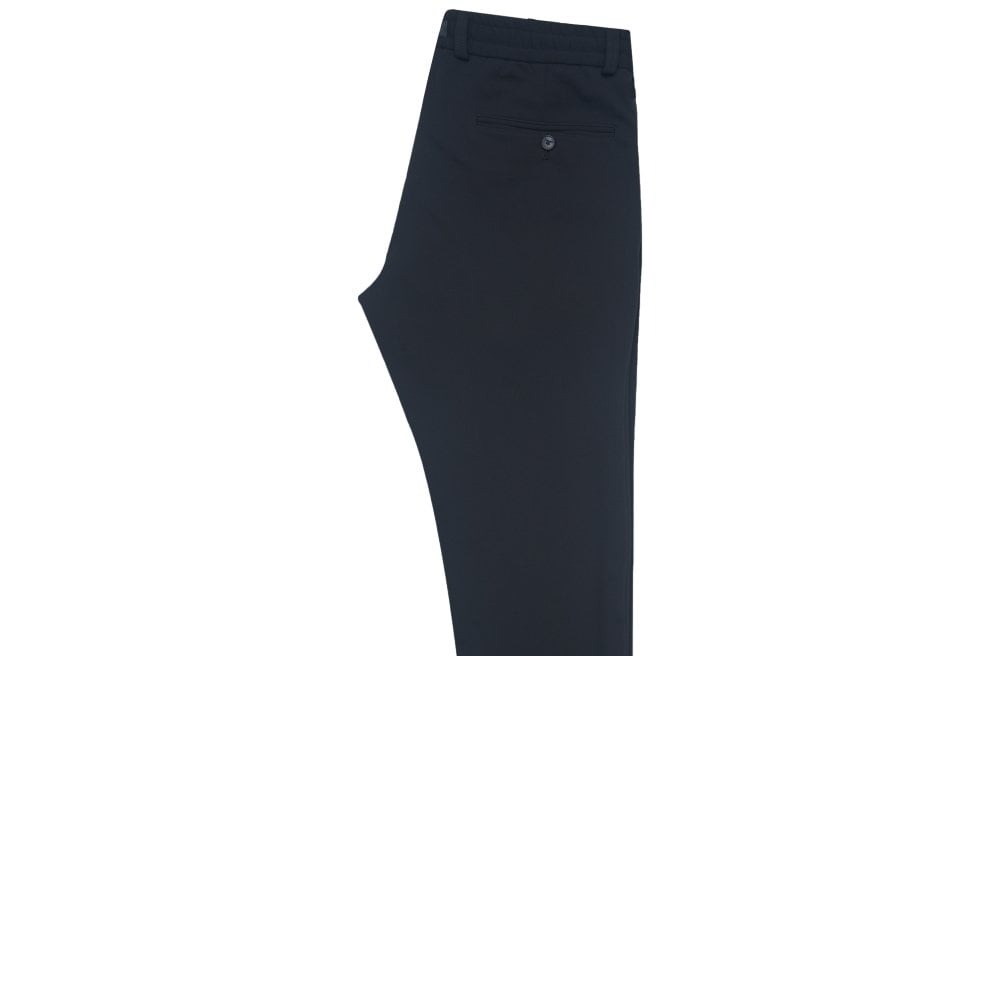 Midnight blue trousers with elastic cord and pockets, available at Lestyle Boutique Melbourne
