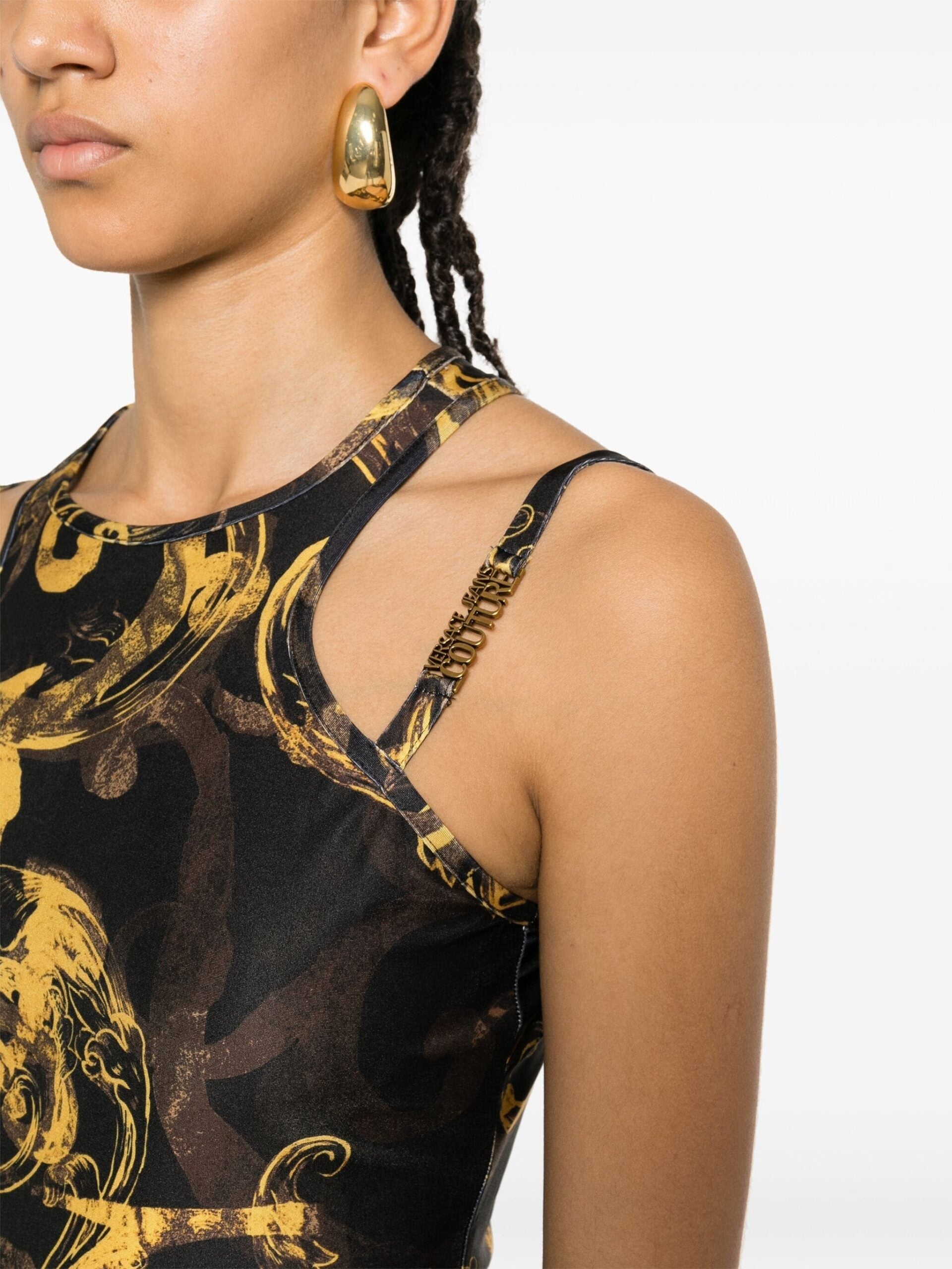 VERSACE JEANS COUTURE 迷你连衣裙