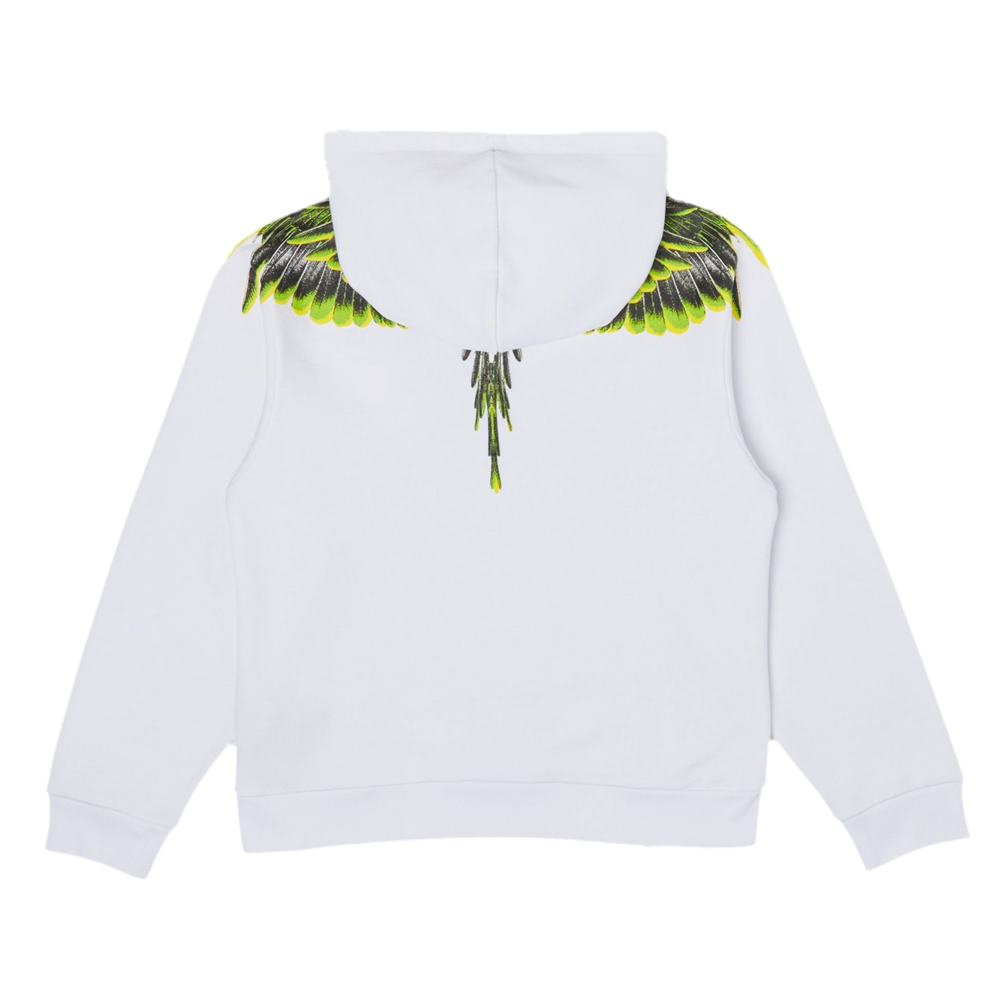 Marcelo Burlon County of Milan Kids white hoodie with green Wings print – Lestyle Boutique Melbourne