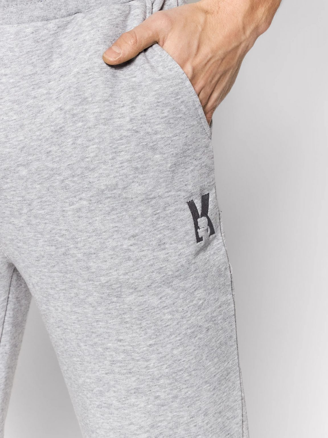 Karl Lagerfeld pants with drawstring and zip pocket, available at Lestyle Boutique Melbourne