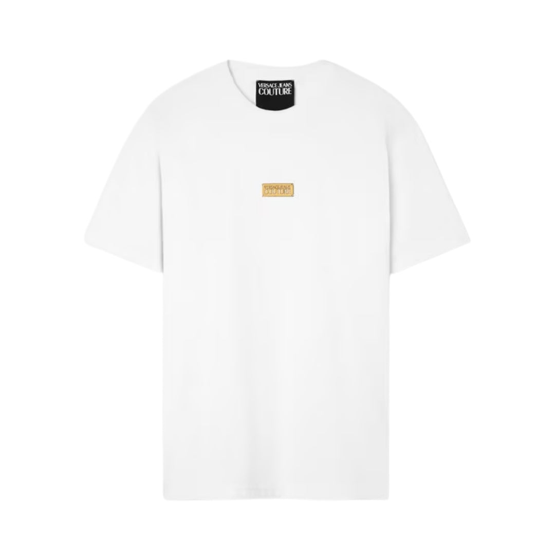 VERSACE LOGO REGULAR-FIT T-SHIRT featuring Institutional Logo hardware available at Lestyle Boutique Melbourne