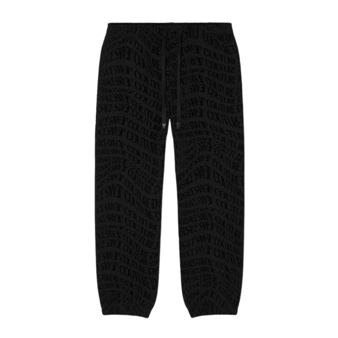 VERSACE SWEATPANTS featuring Liquify Logomania flock available at Lestyle Boutique Melbourne