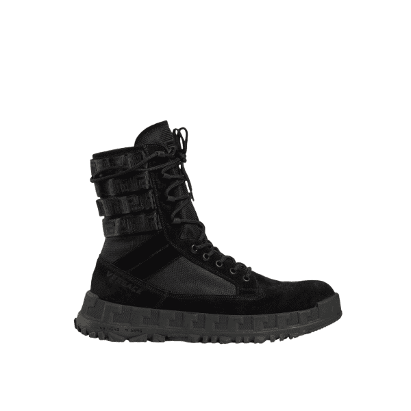 VERSACE BOOTS featuring lace-up front fastening available at Lestyle Boutique Melbourne
