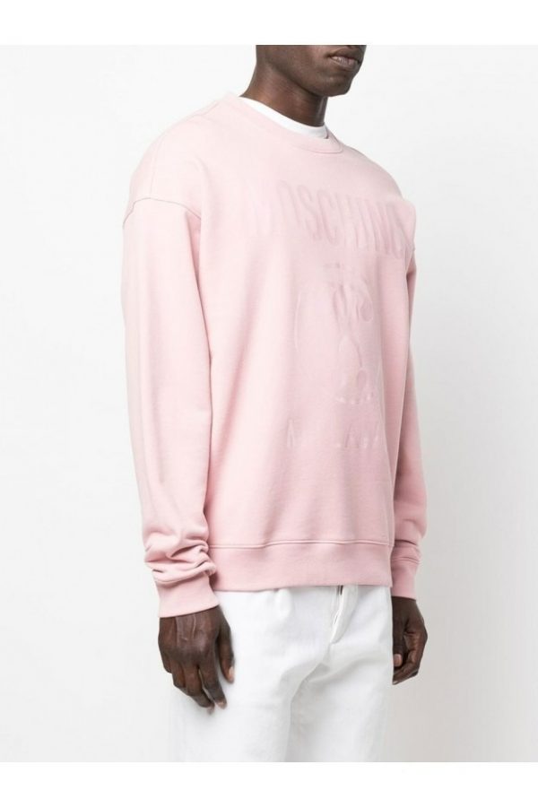 Moschino sweatshirt featuring logo print, available at Lestyle Boutique Melbourne