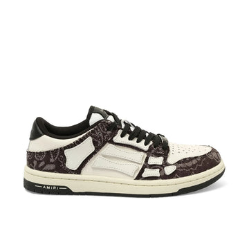 Amiri bandana denim skeleton sneakers in black available at Lestyle Boutique Melbourne.