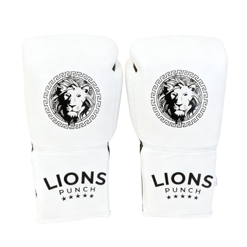 LIONS PUNCH boxing gloves featuring lion logo available at Lestyle Boutique Melbourne