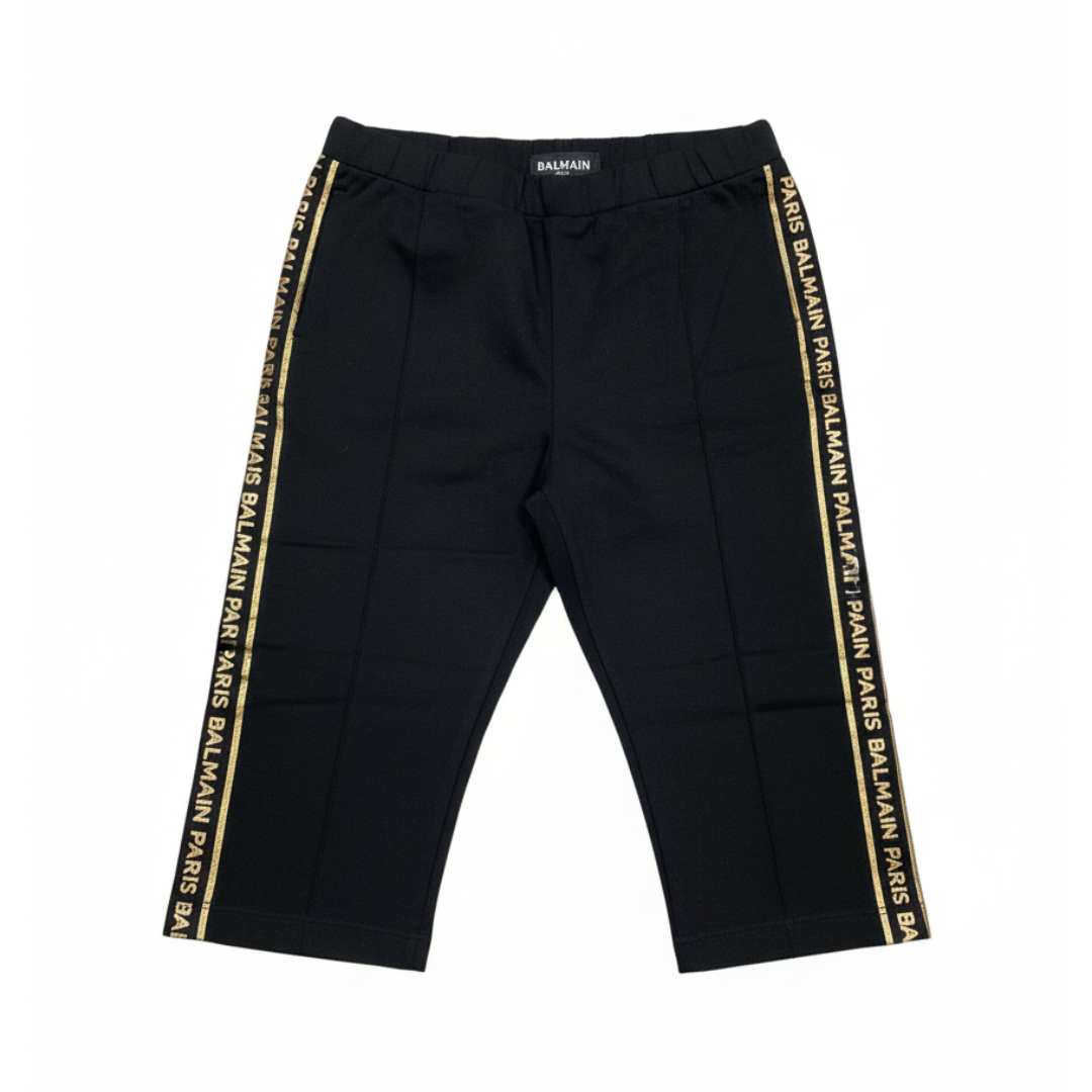 BALMAIN PANTS featuring gold side stripe available at Lestyle Boutique Melbourne